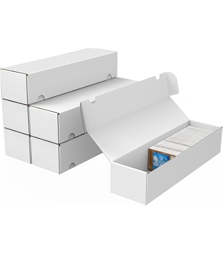Amazon.com: XRACV Trading Card Storage Box, 10-Pack 1100 Count